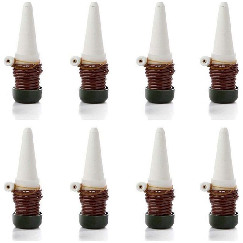 Lot De 8 Pointes D'Irrigation Automatique En Céramique Pour Plantes D'Intérieur, Bonsaï Et Fleurs