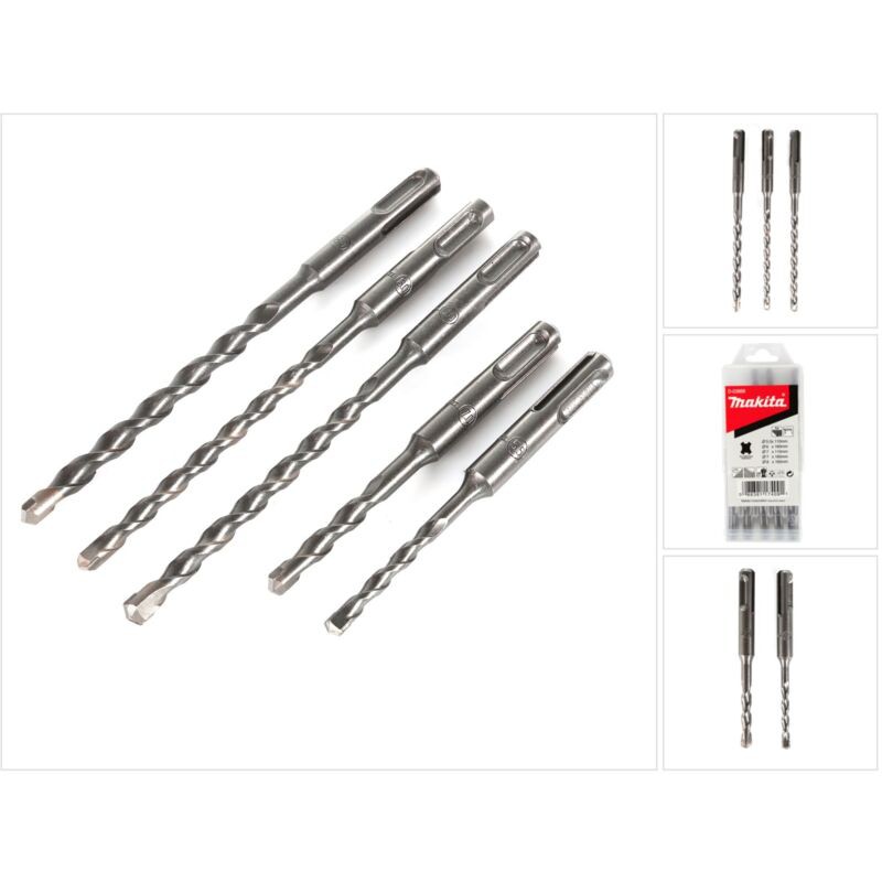 Set Mit 5 D-03888 Sds-plus-schaftbohrern - Set Mit 5 D-03888 Sds-plus-schaftbohrern