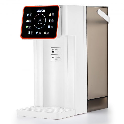 Instant-heißwasserspender, Kochend Heißer Wasserspender Mit 6 Einstellbaren Temperaturen & 8 Wassermengen & 3 L Abnehmbarem Wassertank, Schnelles Aufheizen Mit Touchscreen Und Kindersicherung