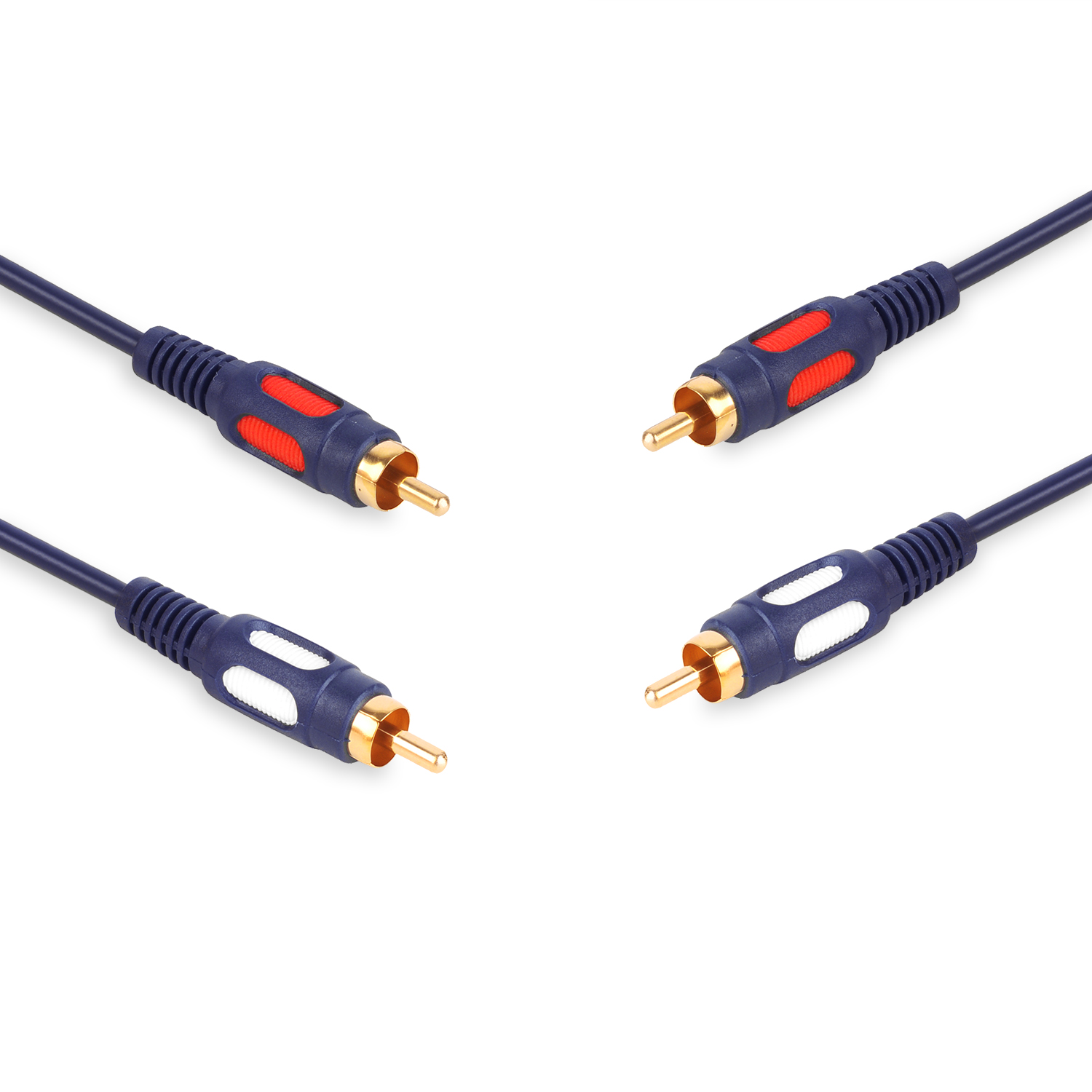 Kabel Mit 2x Cinch-steckern (cinch) - 2x Cinch-stecker (cinch) Vitalco 0,5 M