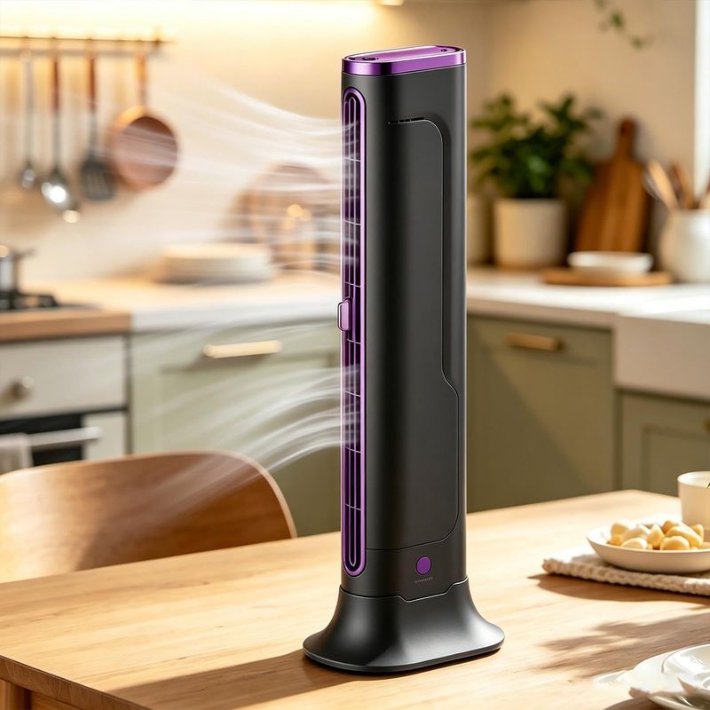 Leise, Tragbare Klimaanlage – Usb-betriebener, Blattloser Turmventilator, Mini-tischklimaanlage, Ideal Für Zuhause, Schlafzimmer, Konstante Kühlung