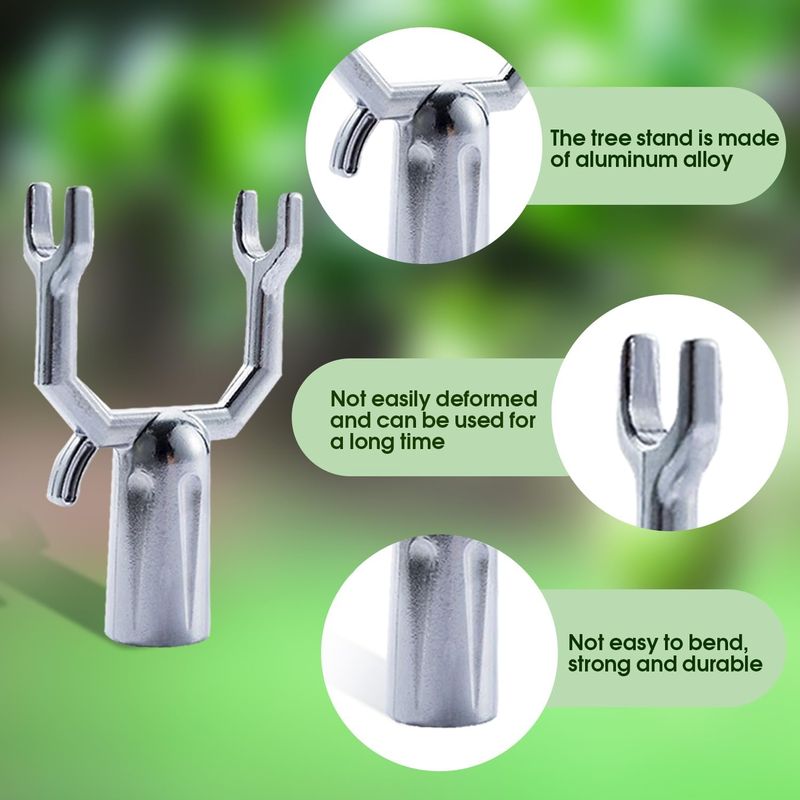 8 Pcs Obstbaum Zweig Krücke, Pflanze Zweig Unterstützung, Baumkrücken-baumstütze, Pflanzen Unterstützung, Baumstütze Metall Astklammern Für Obstbäume