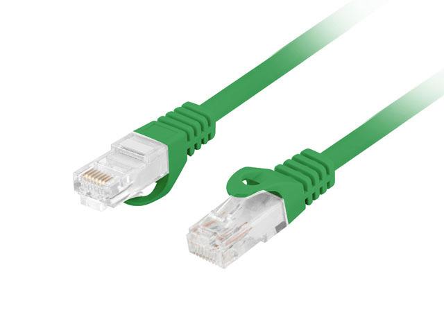 Patchkabel Lanberg Utp Kat.6 15m Lszh Cu Fluke Bestanden Grün
