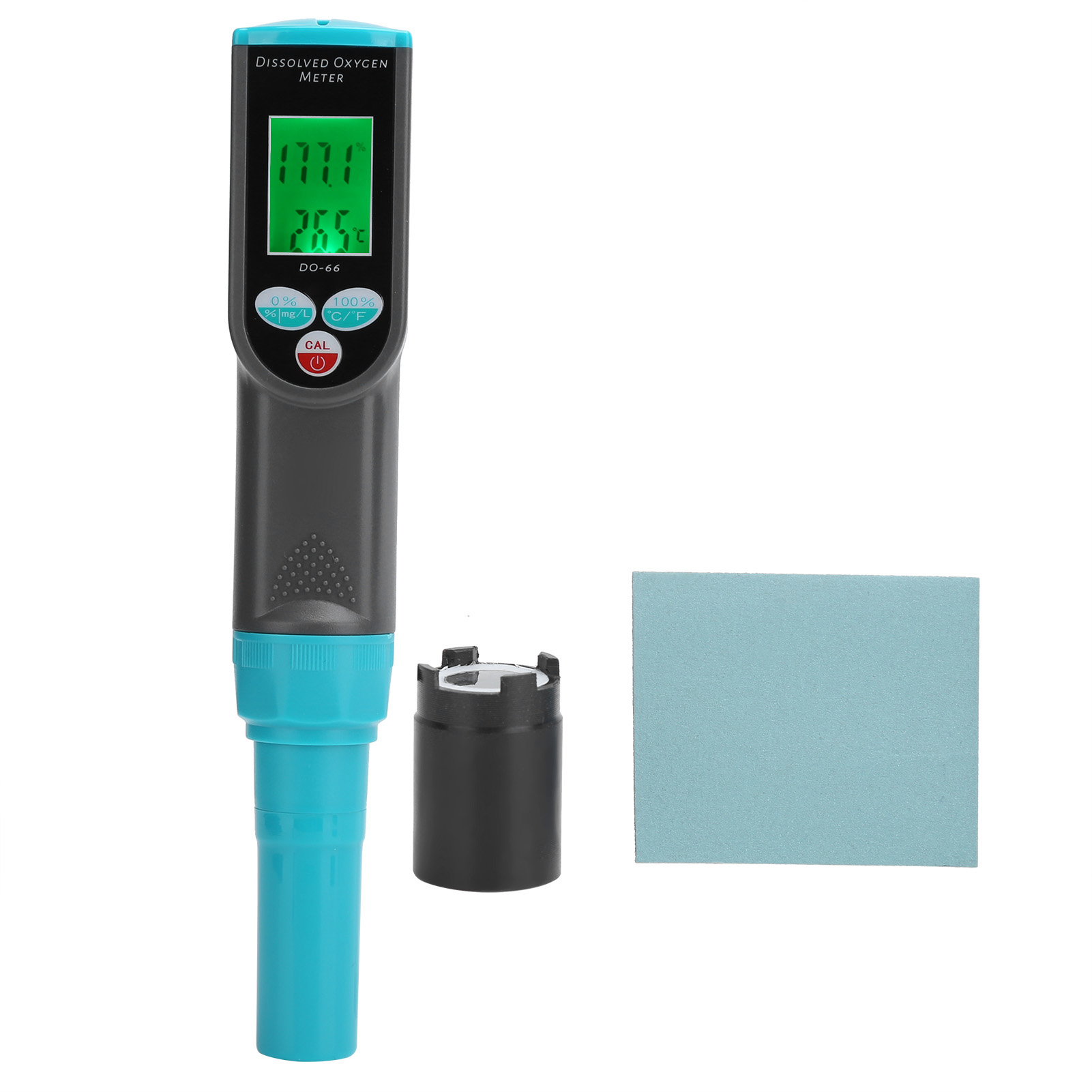 Tragbares Pulsoximeter 0-199,9 % Mit Hintergrundbeleuchtetem Display Und Temperaturmessgerät Für Die Aquakultur
