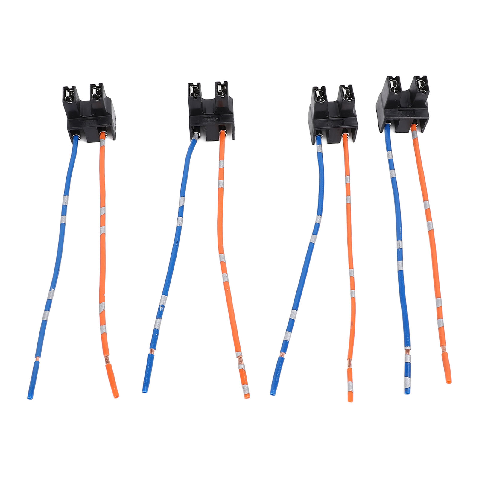 Kabelbaum Für H7-scheinwerferfassung (4 Stück) Mit Dc12 Bis 24v Weiblichem Stecker Für H7-halogenlampe.