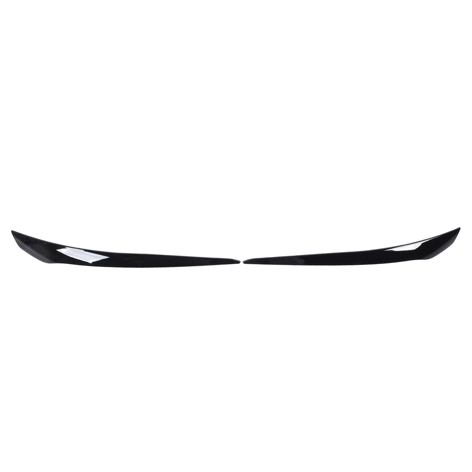 Set Mit 2 Scheinwerferblenden Für Bmw 3er E92 E93 Lci (2010–2014), Glänzend Schwarz