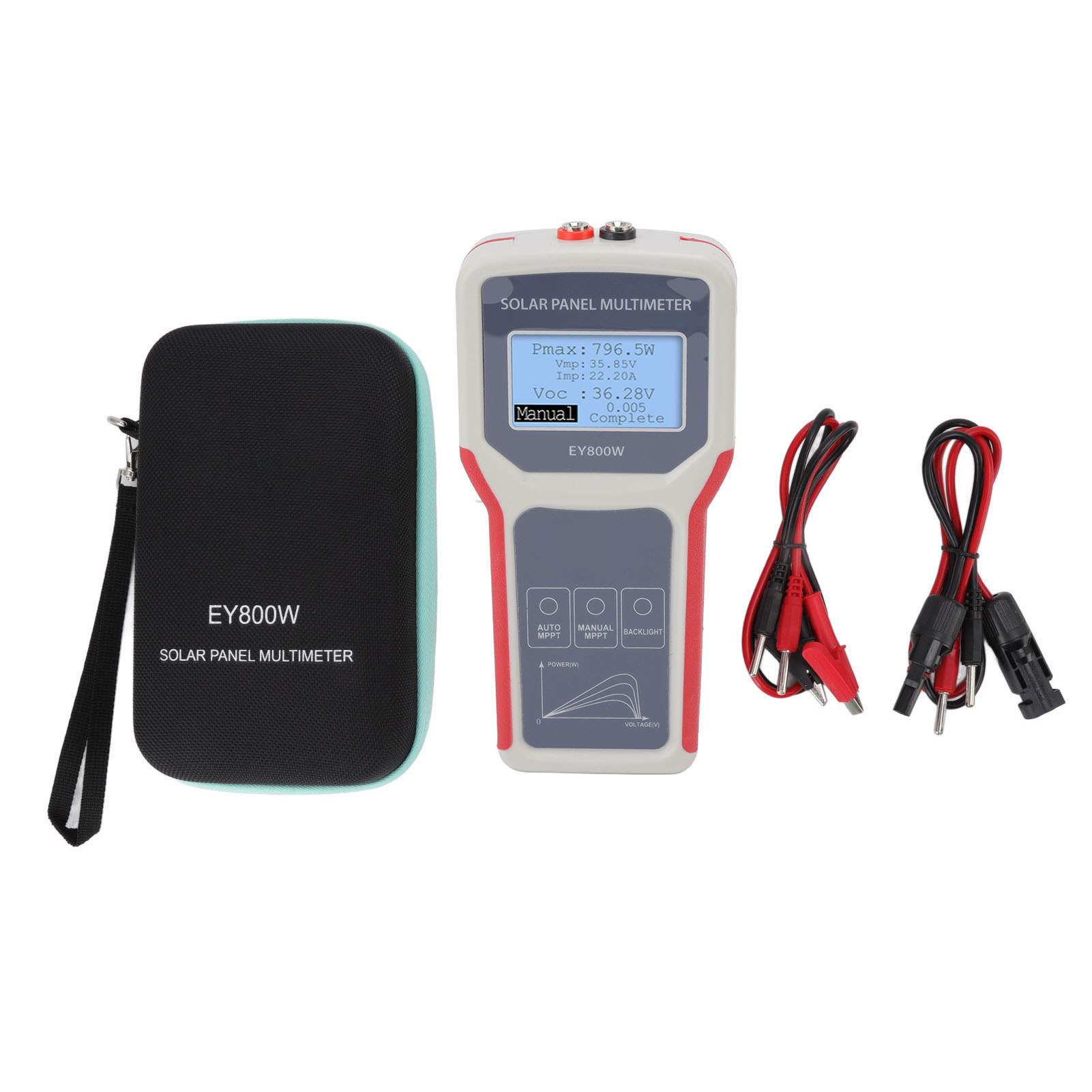 Multifunktionales Lcd-mppt-solarpanel-testgerät Für Photovoltaikmodule