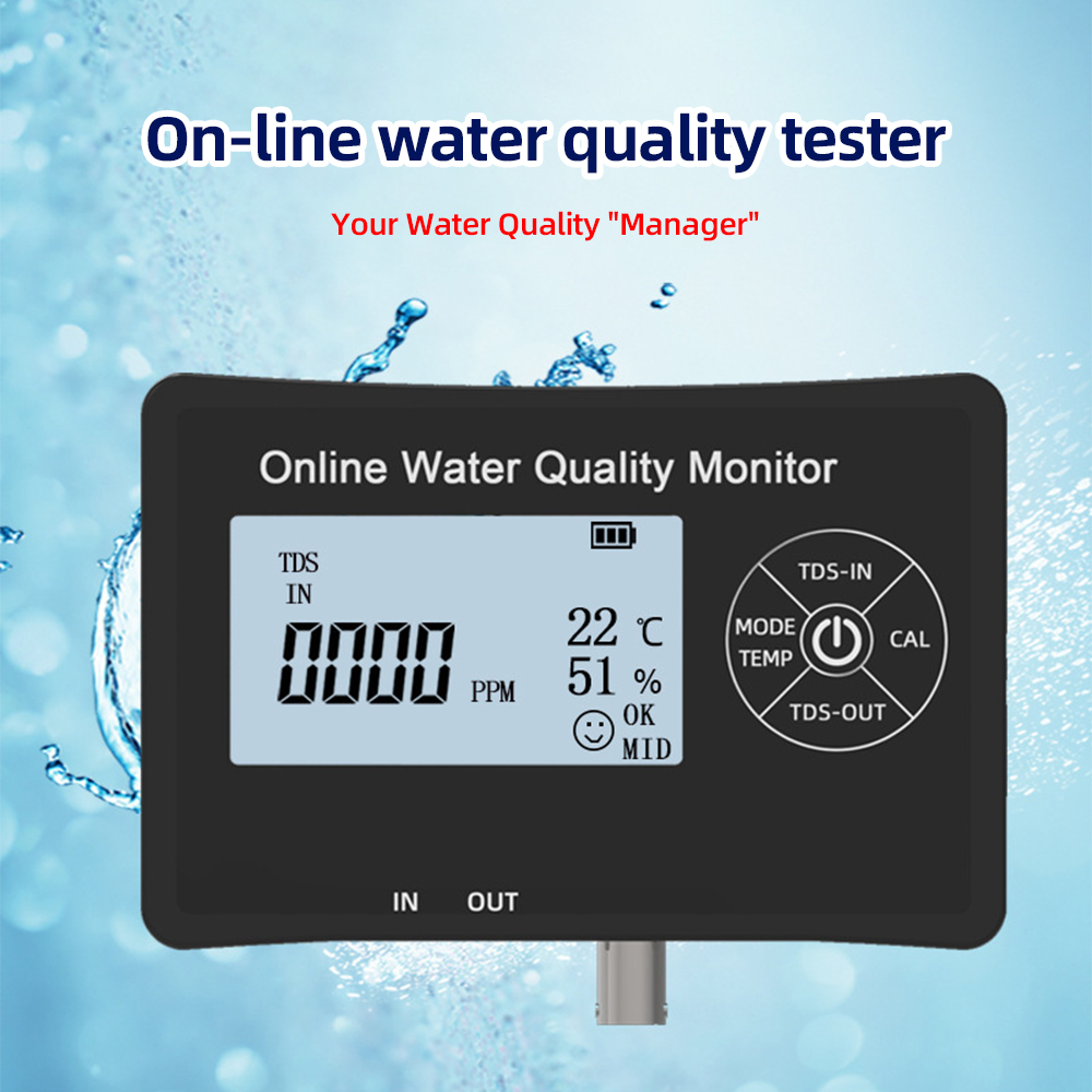 5-in-1-wasserqualitätstester: Ph-meter, Tds, Ph-wert, Temperatur Und Luftfeuchtigkeit. Kalibrierung Mit Einem Klick. Enthält 1 Ph-sensor Und 2 Tds-sensoren Sowie Einen Aufbewahrungskoffer. Ideal Für T