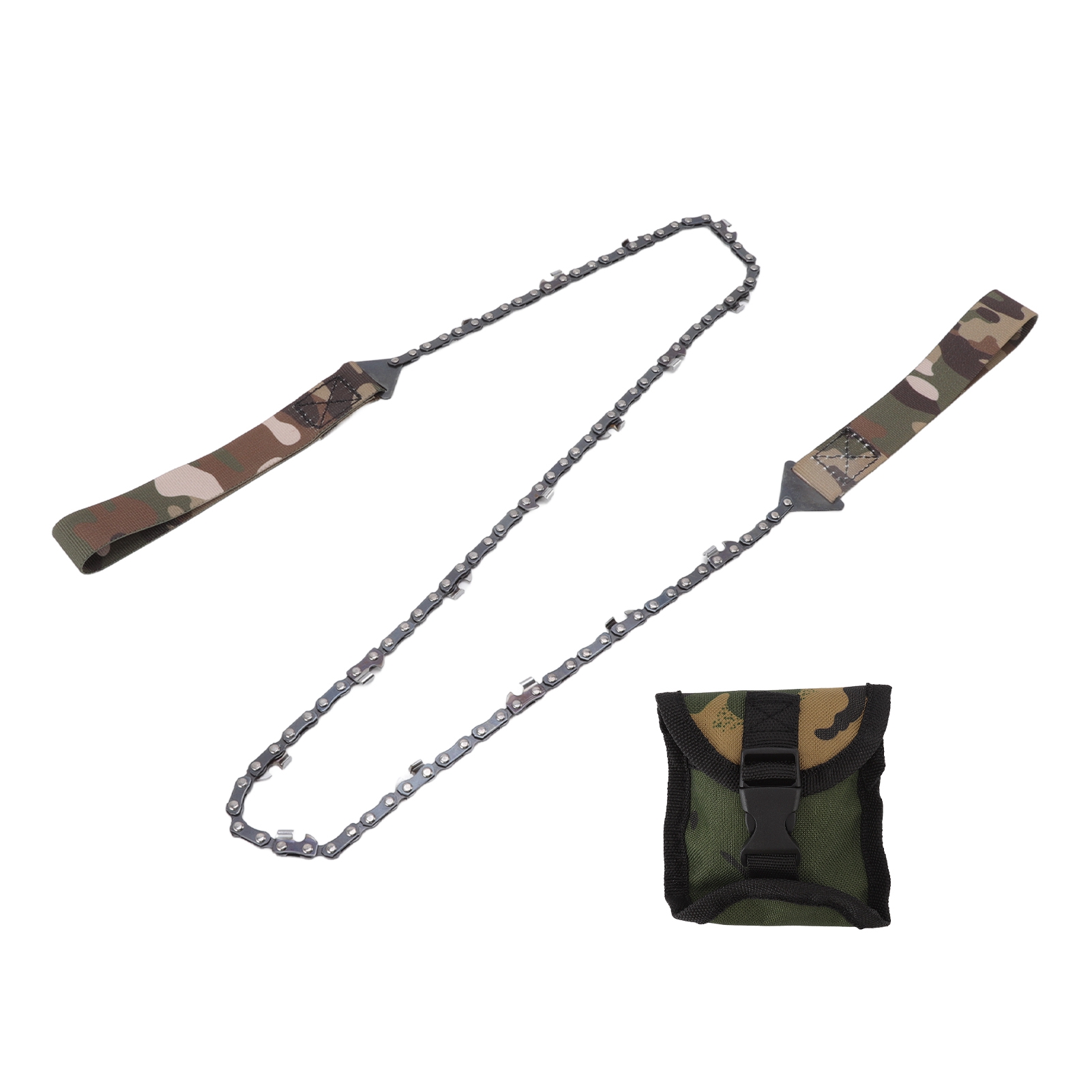 Tragbare 36-zoll-taschenkettensäge Mit Feinen Zähnen, Handsäge Zum Beschneiden Sowie Für Outdoor-survival Und Camping.