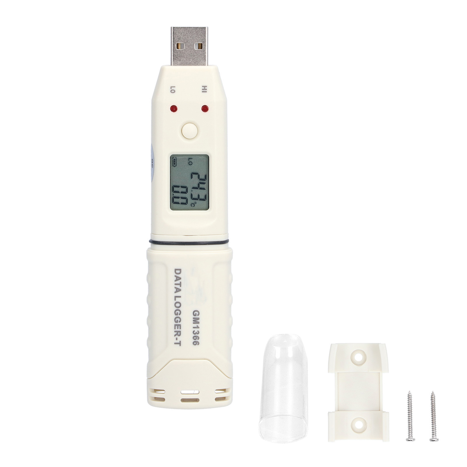 Intelligenter Digitaler Led-usb-temperaturrekorder Für Innenräume