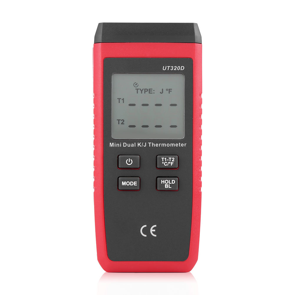 Uni T Mini Digitales Thermoelement-thermometer Typ K/j Mit Lcd-bildschirm (ut320d)