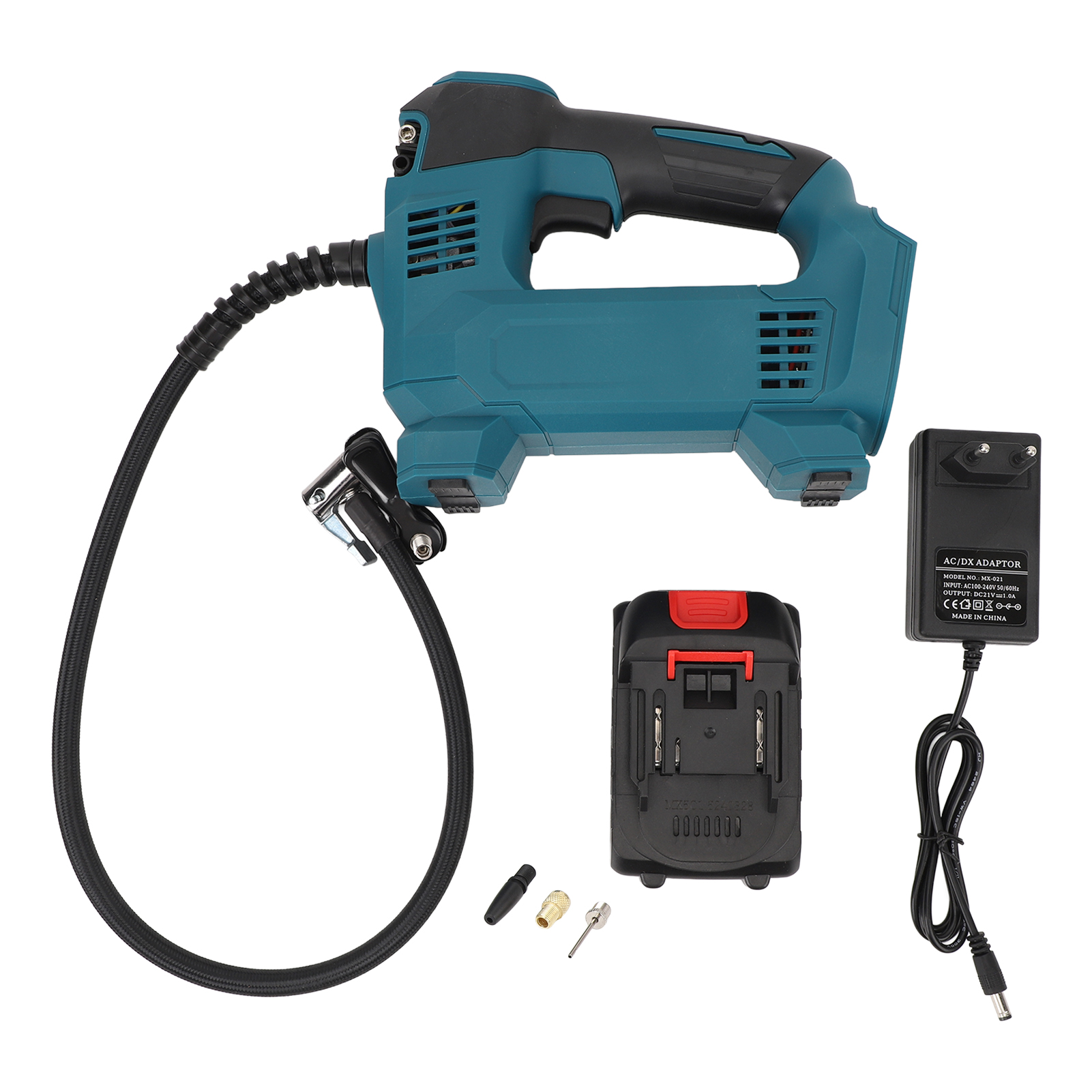 Tragbarer, Batteriebetriebener Reifenfüller, Kompressor, Luftpumpe Für Autoreifen, Aufblasbares Bootskissen