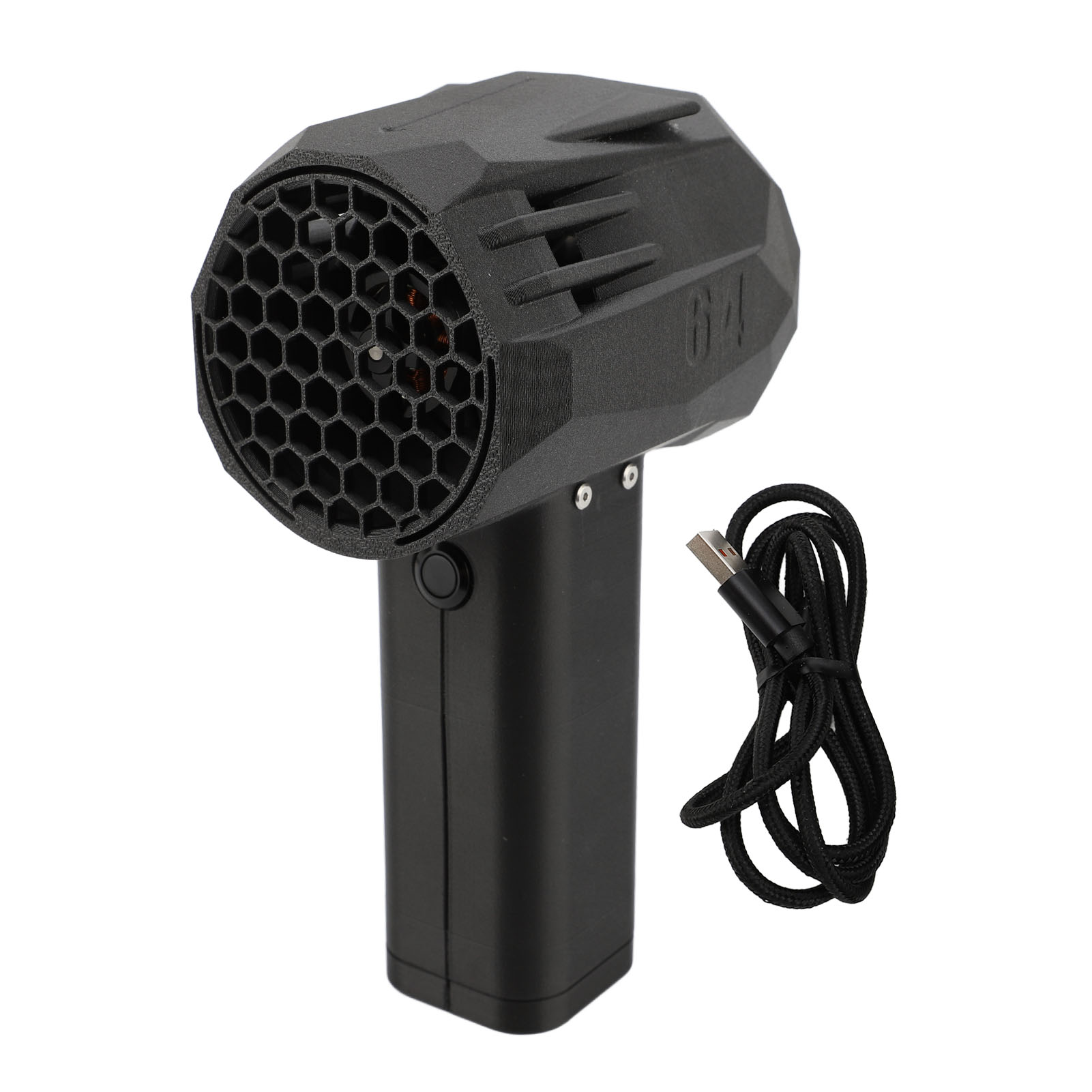 Luftstrahlgebläse, Leistungsstarker Turboventilator, Bürstenloser 4000-mah-motor, 64-mm-düse, 20 W, Schnellladefunktion, 1400 G Schubkraft, Windgeschwindigkeit 240 Km/h