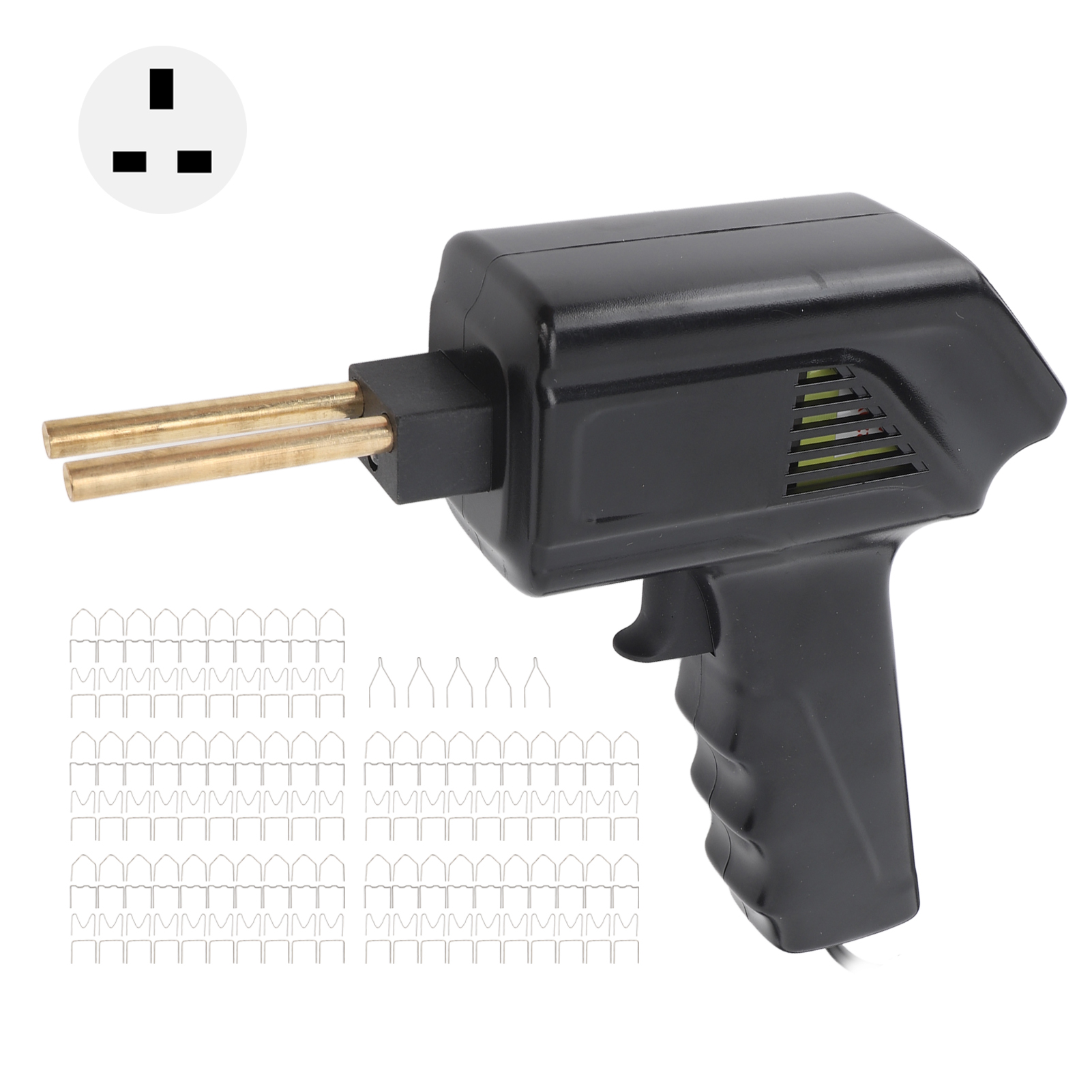 Tragbares Kunststoffschweißgerät, Manuelles Schweißgerät, Kunststoffschweißset Für Die Reparatur Von Autostoßstangen, Eu-stecker 220 V 70 W