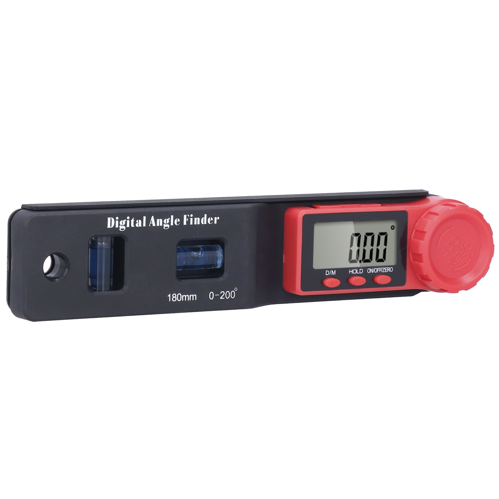 Digitale Wasserwaage Mit Lcd-bildschirm, Winkelmesser, Holzbearbeitungszubehör