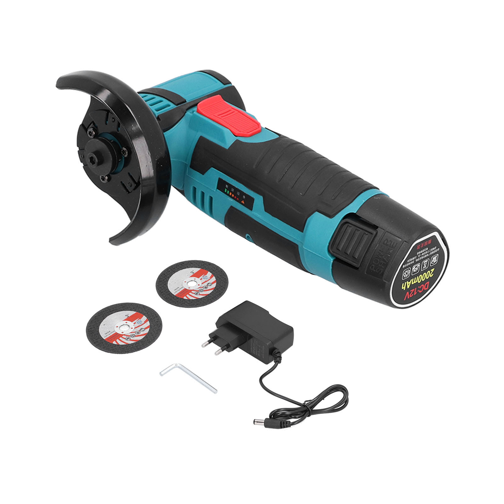 Mini-winkelschleifer Mit Wiederaufladbarem, Bürstenlosem Motor, Trenn- Und Poliermaschine