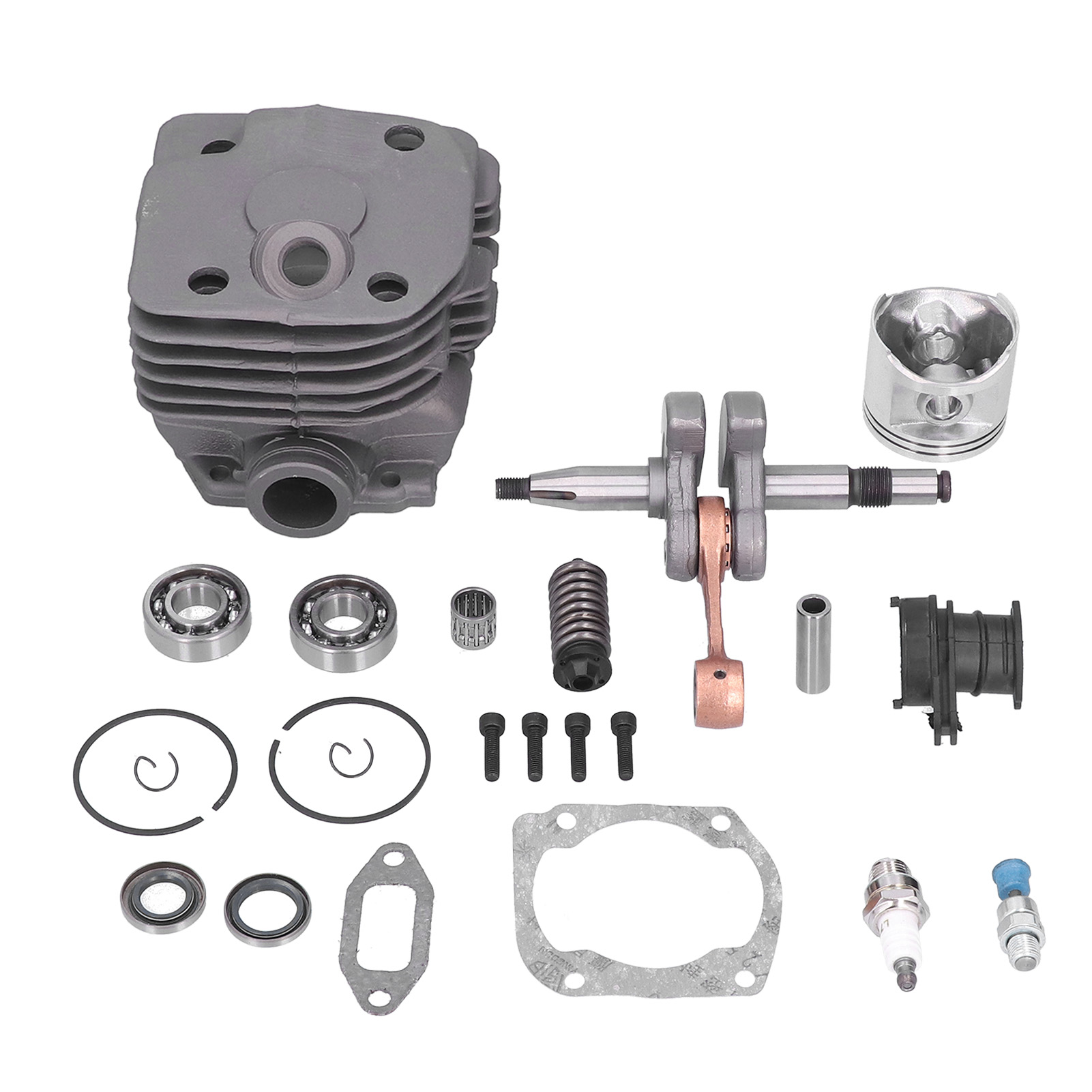 Kolben-, Lager- Und Kurbelwellendichtungssatz (50 Mm Zylinder) Für Husqvarna 362, 365, 371, 372 Und 372xp Kettensägen