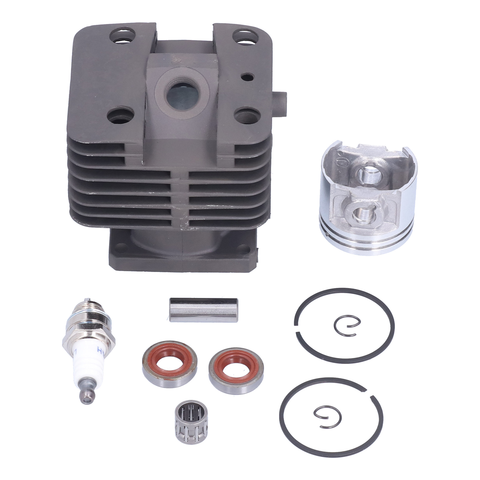 Austauschsatz Für Zylinder, Kolben, Zündkerze Und 40 Mm Lager, Teilenummer 4134 020 1214, Kompatibel Mit Den Stihl Modellen Fs250, Ft250 Und Ht250.