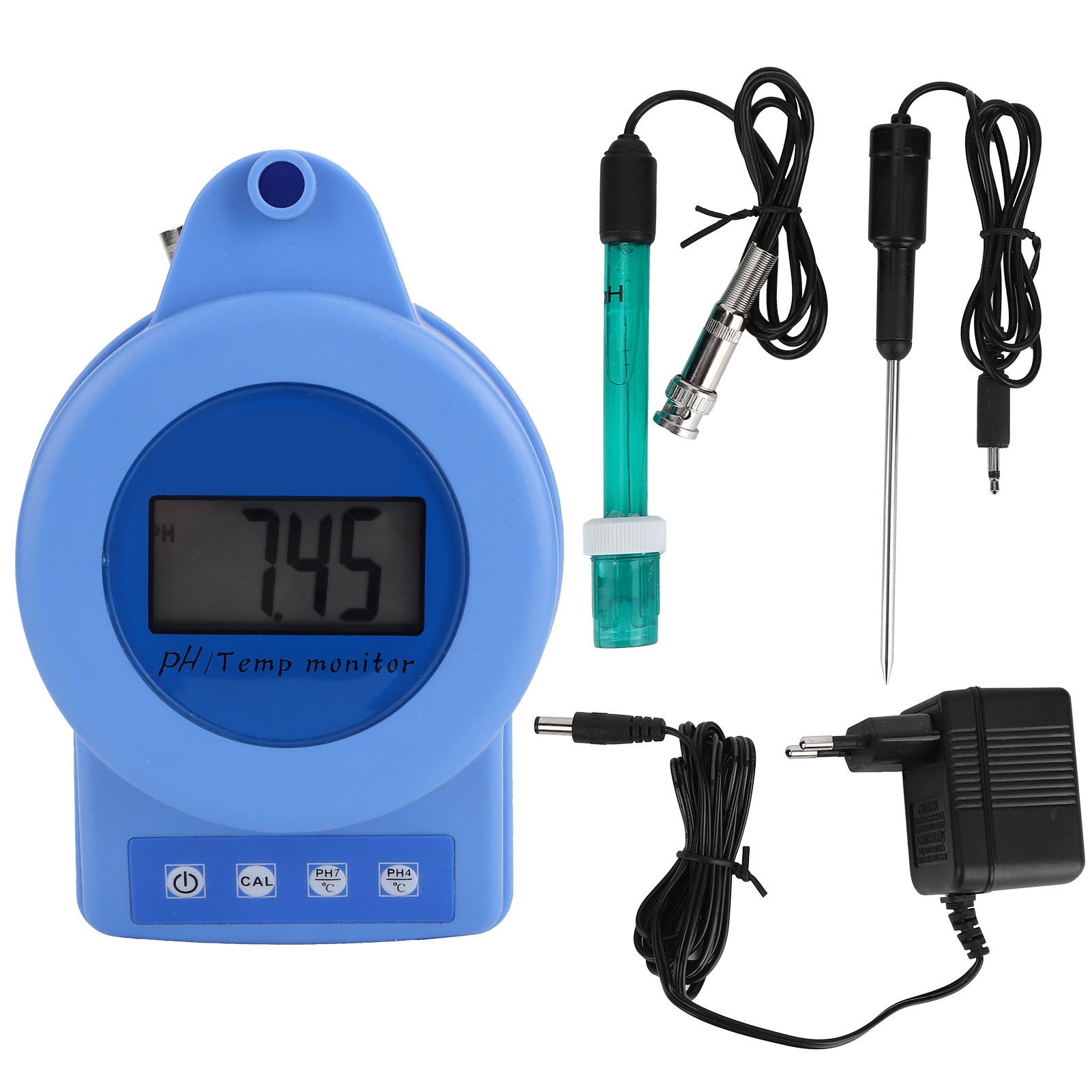 Mini-online-wasserqualitätsmessgerät, Ph- Und Temperaturtester, 6 V Gleichstrom