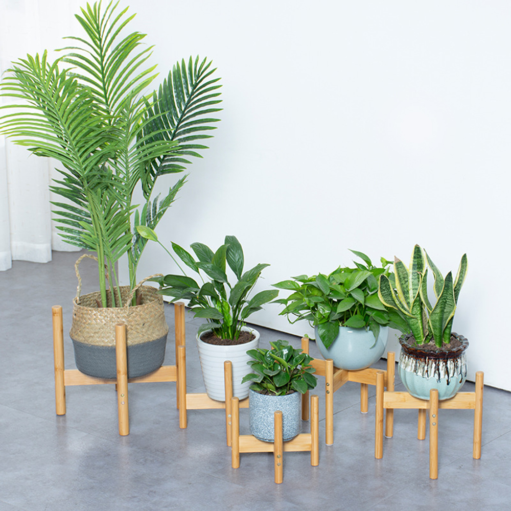 Pflanzenständer Für Topfpflanzen, Holzregal Für Garten, Garten, Topfpflanzen, Drinnen/draußen, Dekoration Für Zuhause Oder Büro, Großer, Einfacher Blumenständer