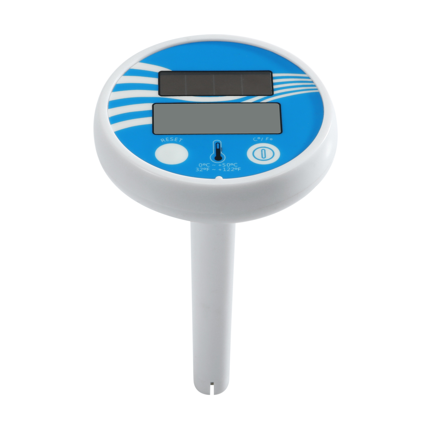 Schwimmendes Solarthermometer Für Schwimmbäder, Whirlpools Und Fischteiche. Digitales Thermometer Für Warmes Wasser, Ideal Für Badewannen, Teiche Und Aquarien.