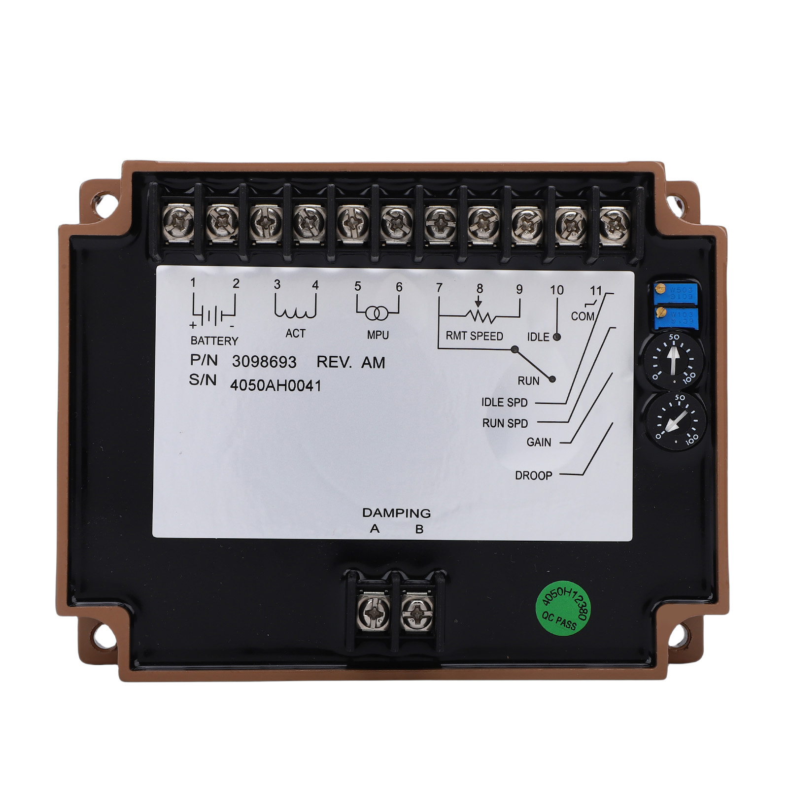Generator-drehzahlreglerplatine 3098693, Elektronischer Störungsfreier Drehzahlregler