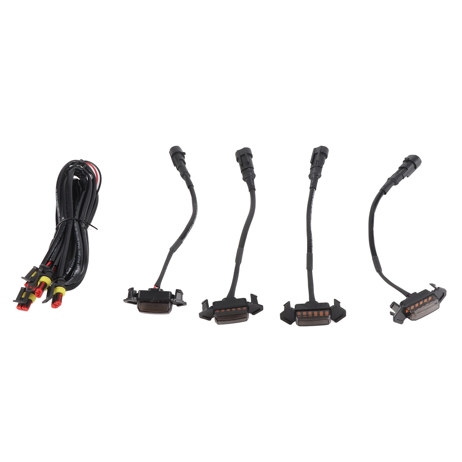 Set Mit 4 Hochhellen, Bernsteinfarbenen Led-kühlergrillleuchten (dc12v) Für Tacoma Pro