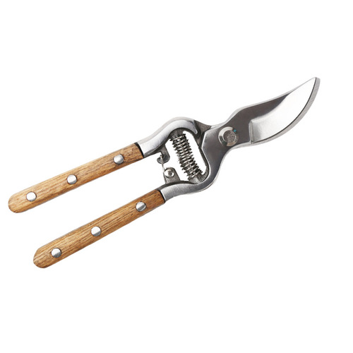 Tragbare Gartenschere, Komfortabler Griff, Astschere Mit Scharfen Klingen, Holzgriff
