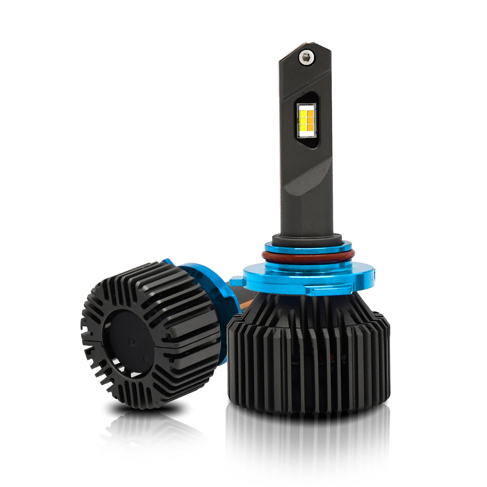 9005/hb3 Ip67 Wasserdichte Led-scheinwerferlampen Für Autos, 3000k/4300k/6000k, 200w, 40.000lm, Leistungsstarke Beleuchtung, 2er-pack