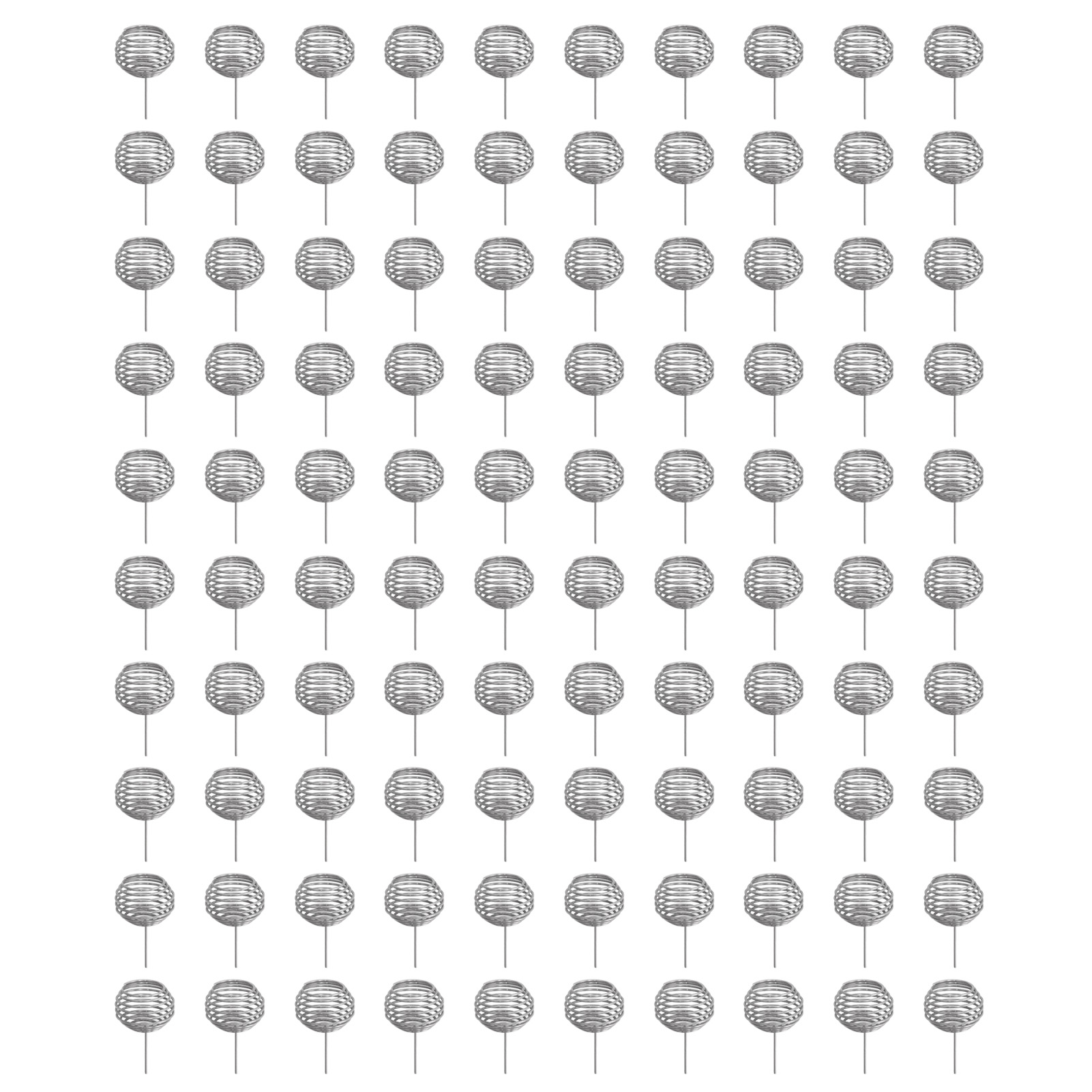 Packung Mit 100 Düngekörben Aus Edelstahl, Kleine Nährstofftöpfe Für Garten Und Haus, Perfekt Zum Düngen Von Bonsai-bäumen.