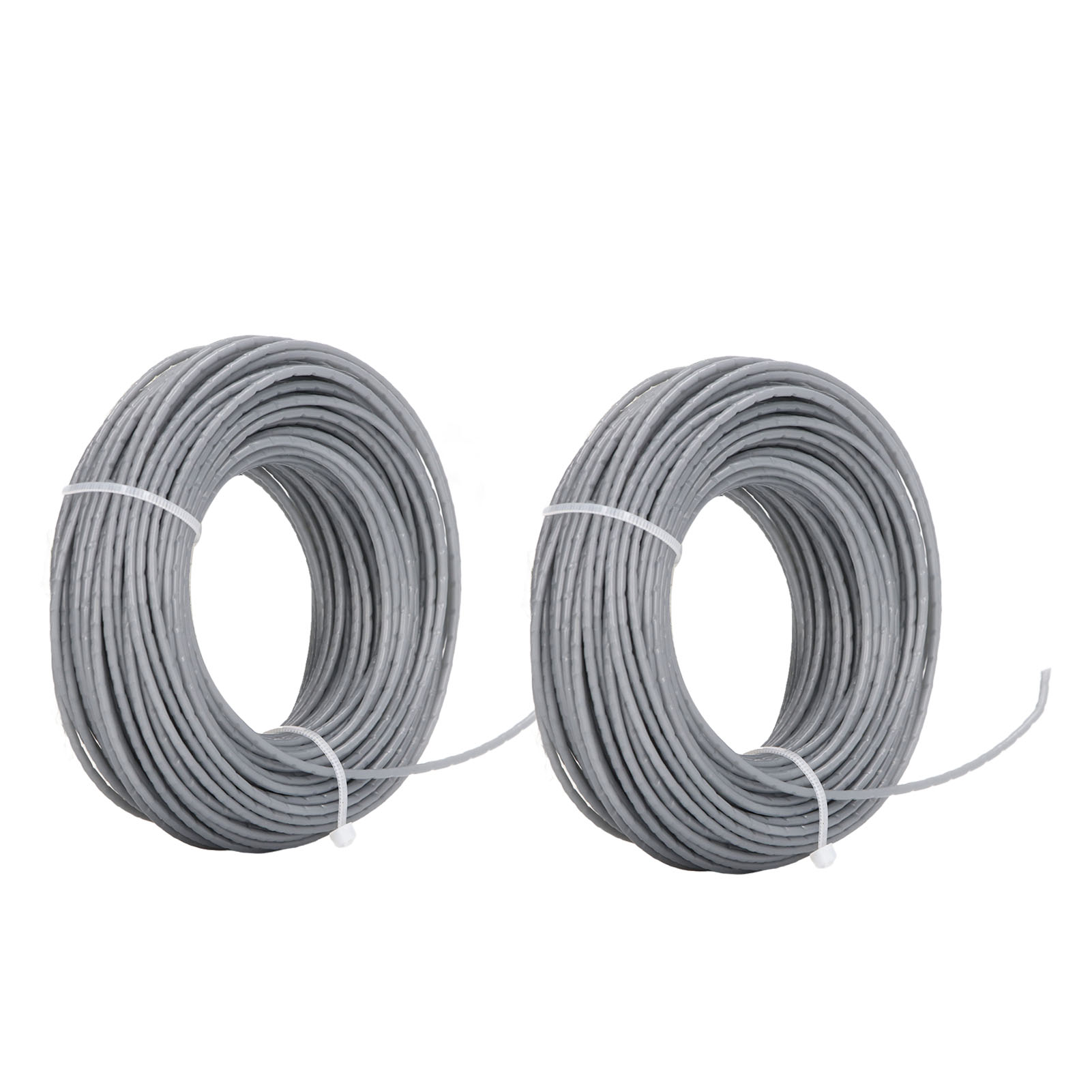 24 M Lange Graue Nylon-drahtseiltrommeln, 2,0 Mm Durchmesser, Für Bosch Art 24, 27, 30 Und 36 Rasenmäher.