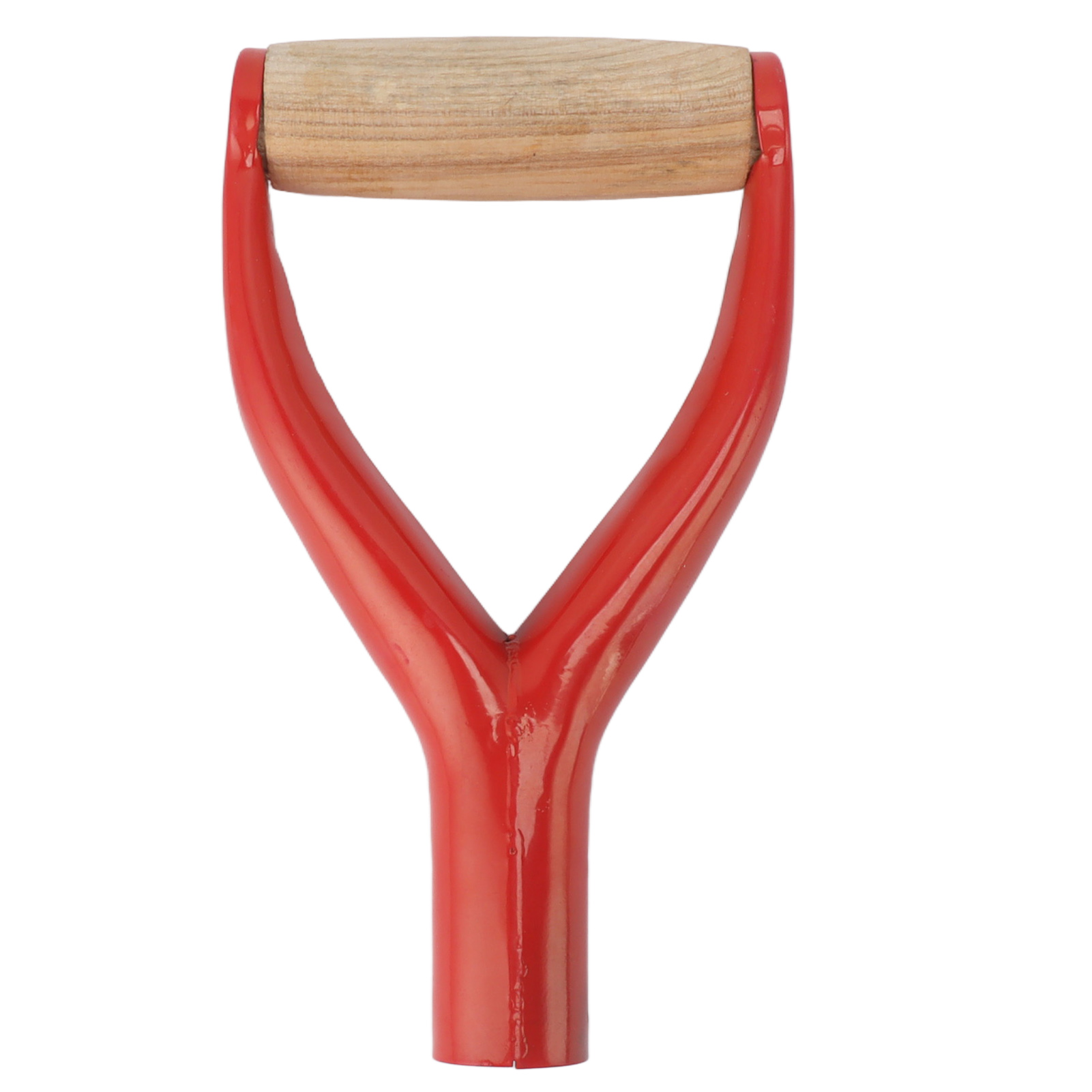 Y-förmiger Schaufelstiel, 31 Cm (12,22 Zoll) Innendurchmesser, Ersatz-holzstiel Zum Graben Und Harken Im Garten (rot).