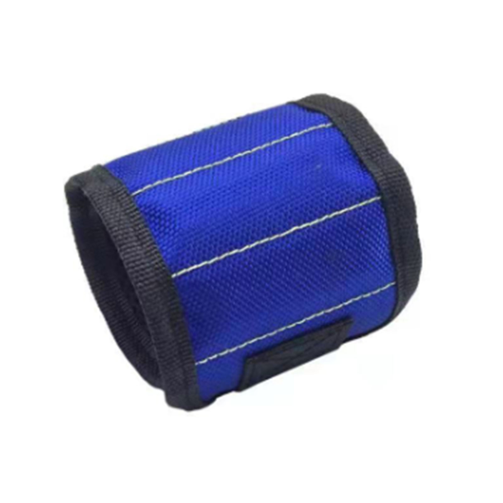 Multifunktionaler Magnetischer Werkzeughalter Fürs Handgelenk, Werkzeuggürtel-organizer Für Schrauben, Nägel Und Bohrer, 3 Reihen, 6 Magnete, Rot