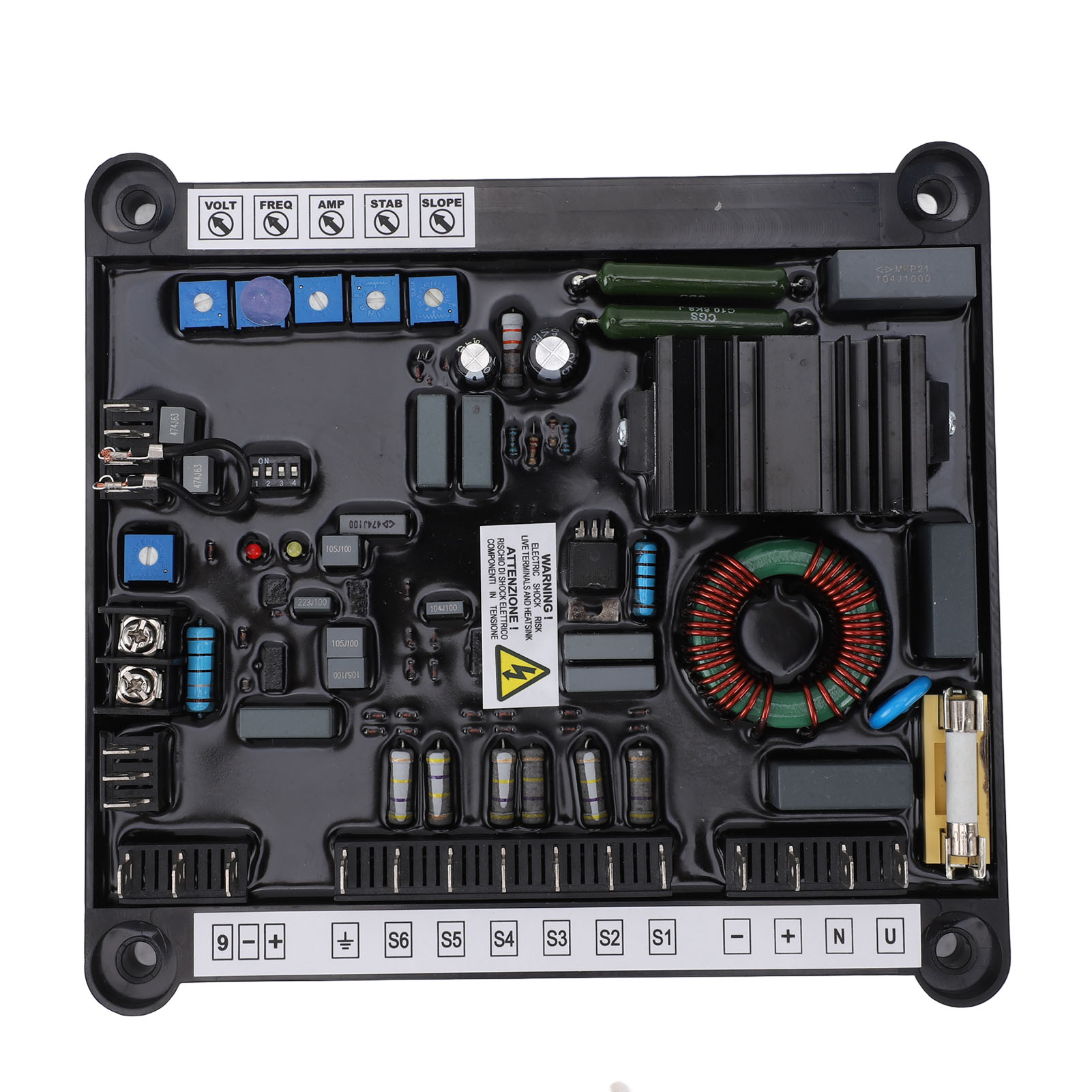 Automatischer Spannungsregler (avr), Hochpräziser Ausgangsspannungsstabilisator Für 170-277v-generatoren, Stabiler Betrieb