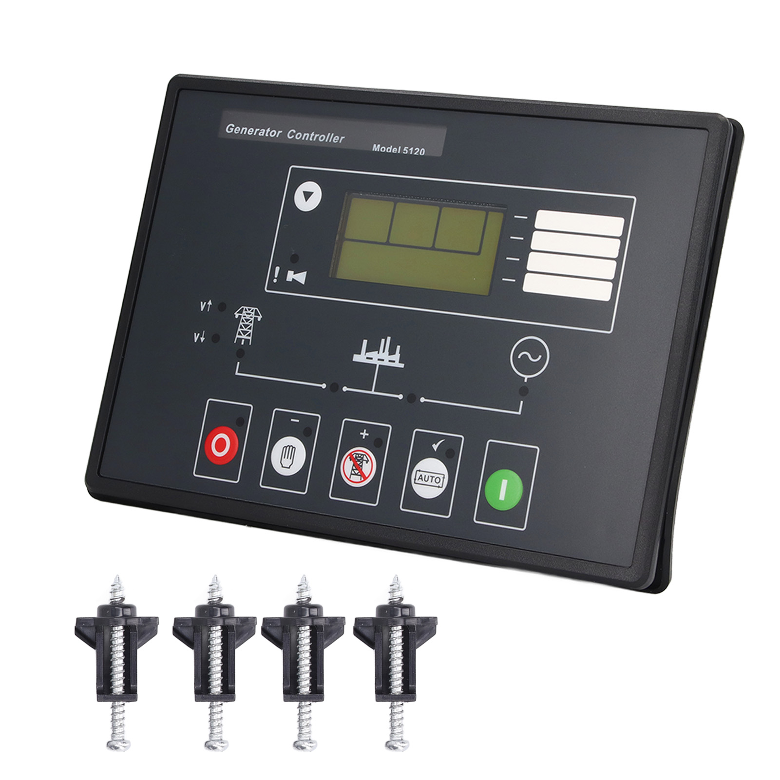 5120 Automatischer Dieselgenerator-controller, Automatisches Start-bedienfeld Für 100-700v (400v) Dieselgeneratoren