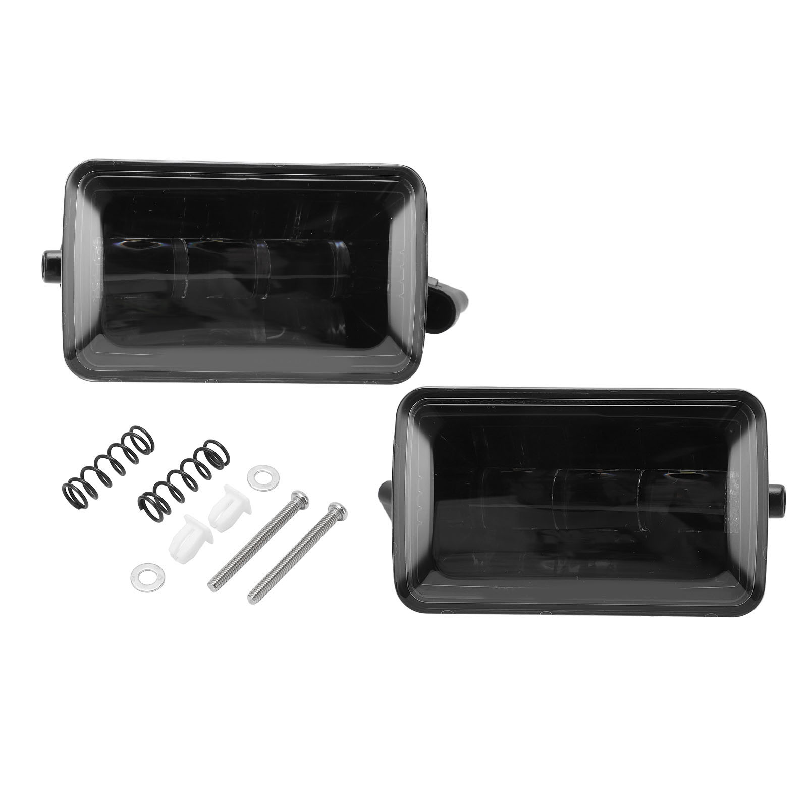12-v-gleichstrom-led-nebelscheinwerfer, Rechteckiges Frontscheinwerfer-set, Wasserdicht Nach Ip65, Ersatz Für Ford Super Duty 2017–2018