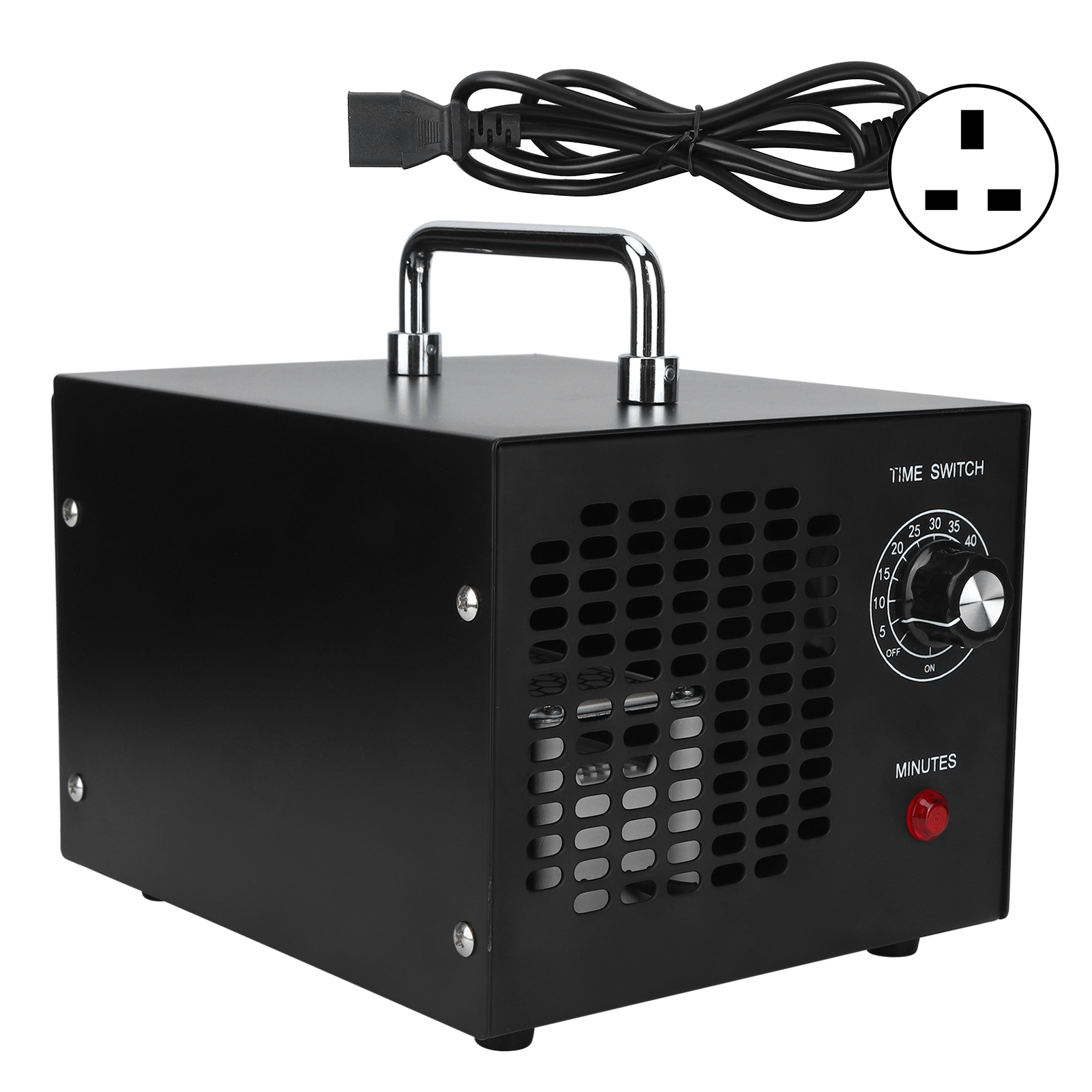 20g Ozongenerator, Luftreiniger Mit Timer, Für Zuhause, Gewächshaus Und Bauernhof (uk 220v Stecker).