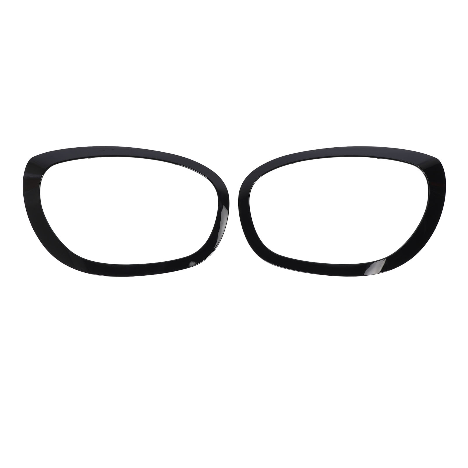 Paar Schwarze Scheinwerferblenden 51138739351 Für Honda Cooper F60 Countryman (2017-2021)