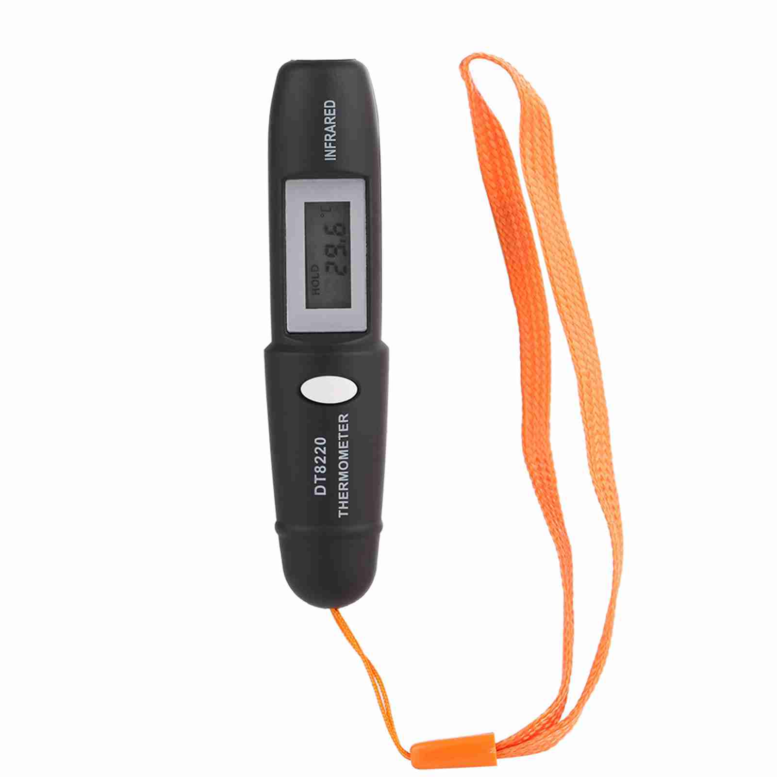 Miniatur-infrarot-thermometer Mit Berührungsloser Temperaturmessung Und Lcd-digitalanzeige.