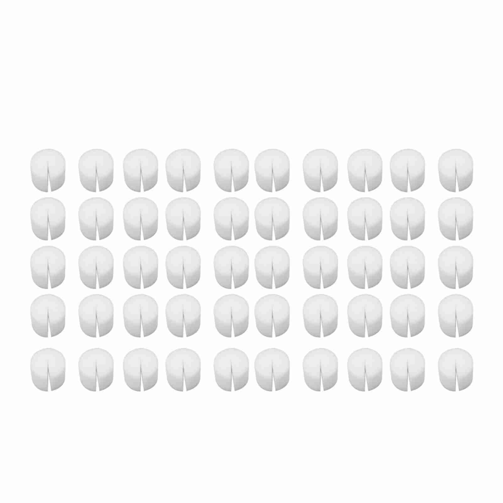 50 Erdlose Hydrokulturschwämme Pro Packung, Für Den Anbau Von Gemüse Und Gartenarbeit (32 X 30 Mm).