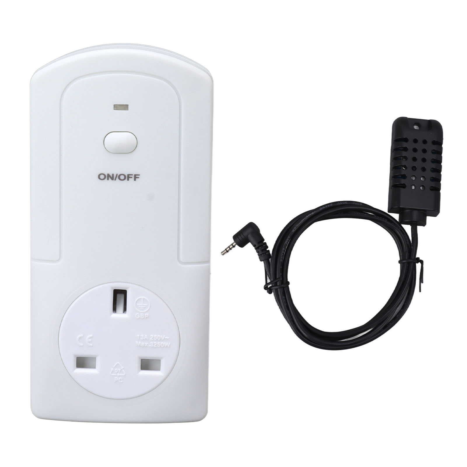 Kabelloser Wlan-thermostat Zum Einstecken, Temperaturregler, Heizung, Kühlung, Temperatursensor, Luftbefeuchterfunktion, Klimaanlage