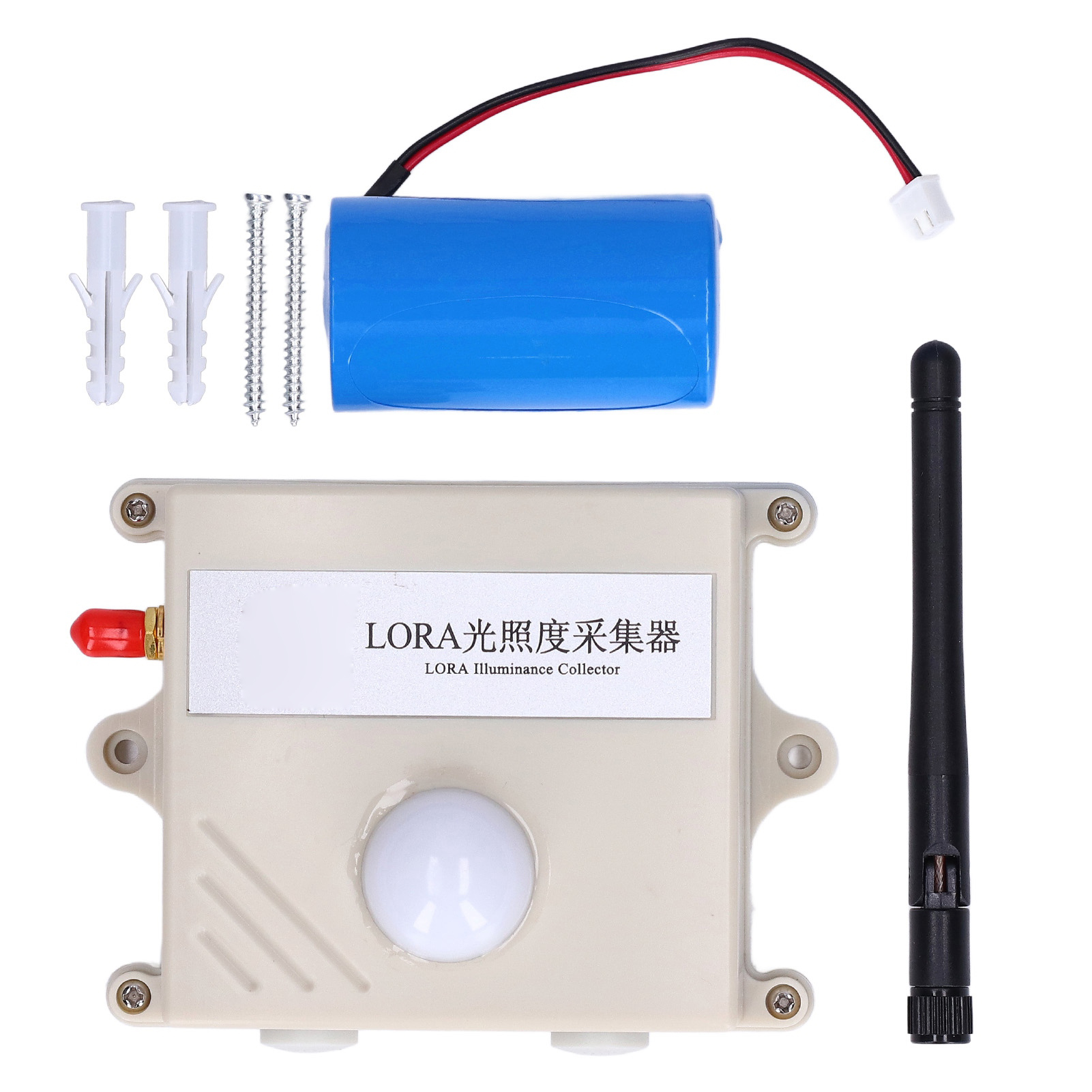 Drahtloser Lichtsender Zur Echtzeitüberwachung Wasserdichter Lichtsensor