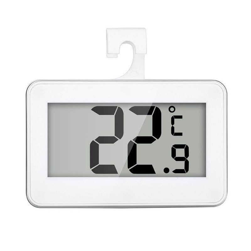 Digitales Kühlschrankthermometer, Mini-magnet-gefrierschrankthermometer Mit Haken, Messbereich -20℃-60℃