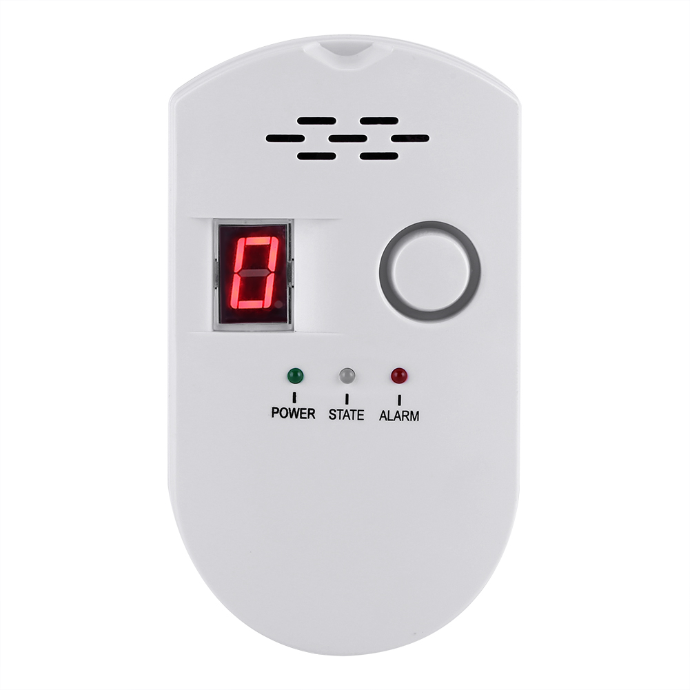 Erdgas- (lpg), Flüssiggas- (lng), Kohle- Und Kohleleckdetektor Mit Lcd-sicherheitsalarmsensor