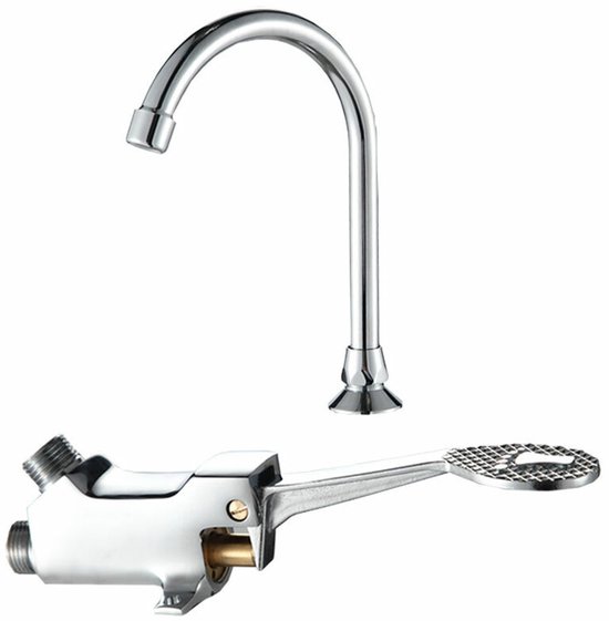 Fußpedalarmatur, Küchenarmatur, Badezimmerarmatur, Waschtischarmatur, Fußbetätigte Armatur