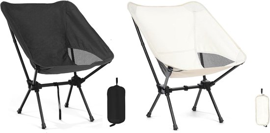 Campingstuhl, Faltbar, Ultraleicht, Kleiner Klappstuhl, Höhenverstellbar, Aluminium Campingstuhl, Kompaktes Packmaß Für Picknick, Angeln, Garten,