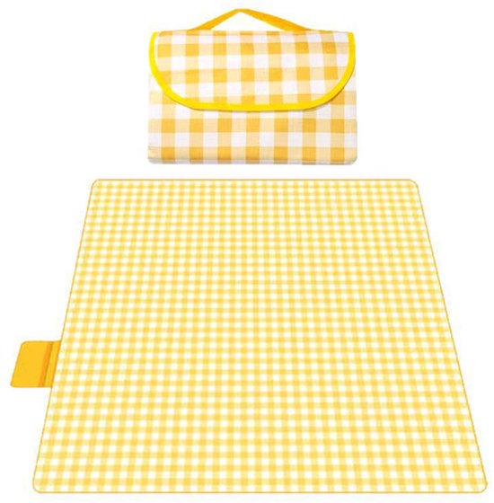 Picknickdecke Strandmatte Extra Große Picknickdecke Kariertes Muster Wasser Und Feuchtigkeitsabweisend Faltbar 200 X 300 Cm Für Camping, Wandern,