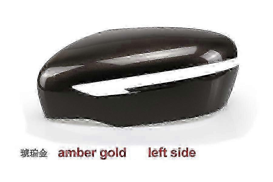 Accessoires Auto Pour Nissan X-trail / Qashqai 2014-2021 : Coques De Rétroviseurs Extérieurs, Couleur Or Ambré, Taille L