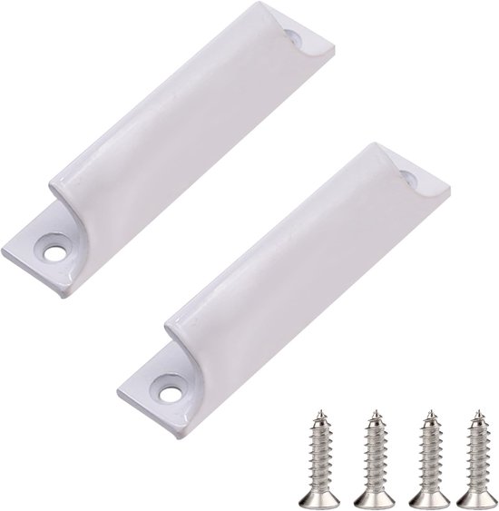 Set Mit 2 Balkontürgriffen, Metall Für Den Außenbereich, Griff Aus Aluminiumlegierung Mit Schrauben, Griff Für Schiebetüren, Terrassentüren, Schu