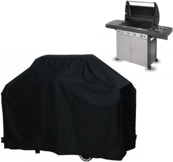 Grillabdeckung Grillplane Schützt Ihren Grill Wasserdicht, Uv Beständig 170 X 61 X 117 Cm Schwarz